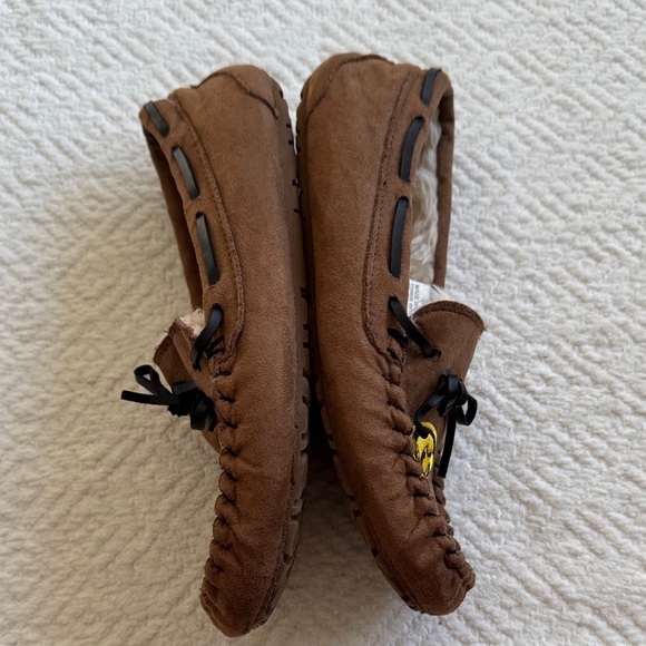 Iowa Hawkeyes Women's Brown Moccasin Size 8 - Picture 6 of 9